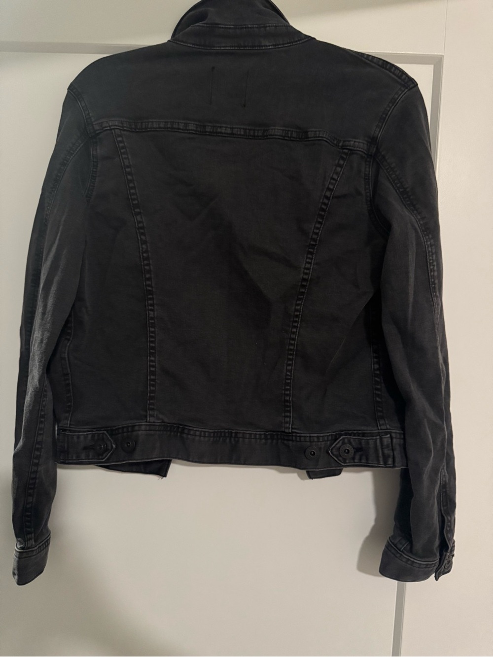 Ag Adriano Goldschmied Black wash Jean Jacket Classic Style - Picture 4 of 4
